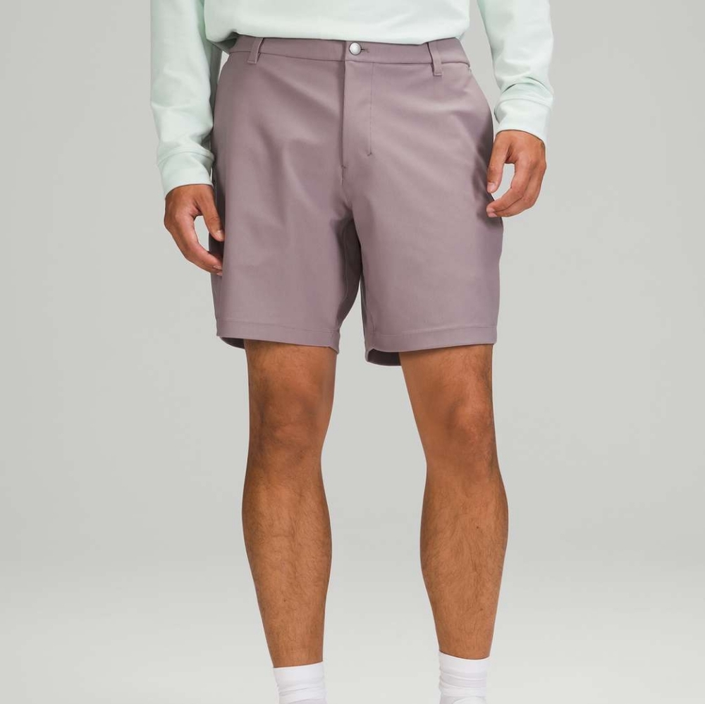 Lululemon Commission Classic Fit Short 7" Lunar Rock color, size 33